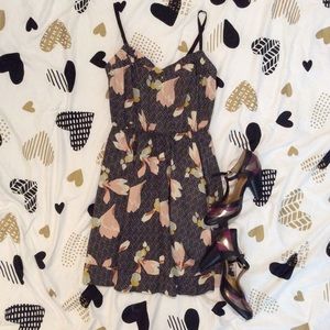 Kimchi Blue floral sun dress